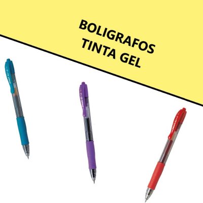 BOLIGRAFOS TINTA GEL