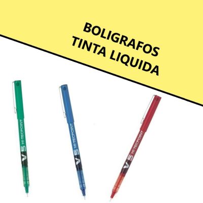 BOLIGRAFOS TINTA LIQUIDA