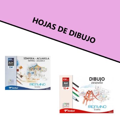 HOJAS DE DIBUJO