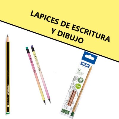 LAPICES DE ESCRITURA Y DIBUJO