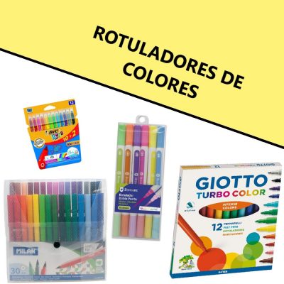 ROTULADORES DE COLORES